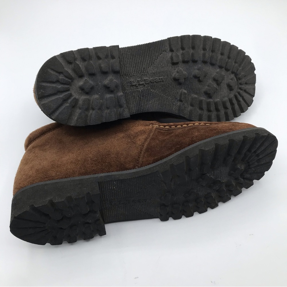LL bean desert boots ankle boots genuine leather suede - Picture 4 of 8